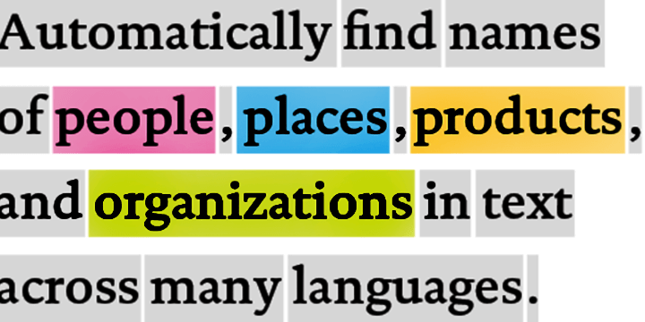 Simple Use Case :Building a Named Entity Recognition System with Python